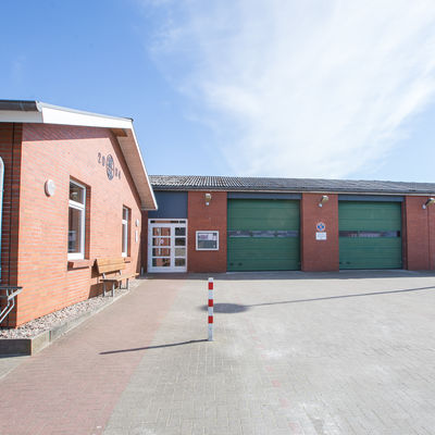 Das Feuerwehrgerätehaus der Freiwilligen Feuerwehr Erfde/Bargen