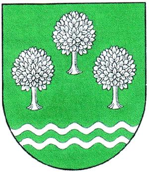 Der Ortsname "Wohlde" (früher "in de Wold") weist auf die Lage dieser niederdeutschen Siedlung im Walde hin. Der Wald wird im Wappen durch drei Bäume symbolisiert. Die Lage des Ortes auf der siedlungsgeschichtlich so bedeutsamen Geestinsel wird durch die versetzte Anordnung der Bäume dargestellt.
