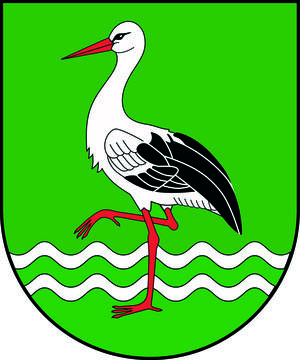 Das Wappen der Gemeinde Bergenhusen