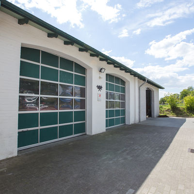 Das Gerätehaus der Freiwilligen Feuerwehr in Bergenhusen. Im Jahr 2011 wurde das 125-jährige Jubiläum der FFW gefeiert.